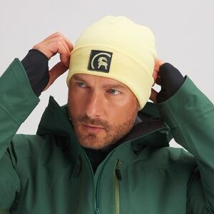 BACKCOUNTRY Crop Goat Beanie in Yellow NWT